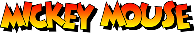 Mickey Mouse logo for GameBoy